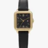 24MM Leather Strap Dress Watch