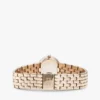 25MM Oval Crystal Accent Link Watch 25MM Oval Crystal Accent Link Watch