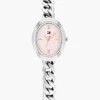 27MM Textured Oval Dial Chain Watch