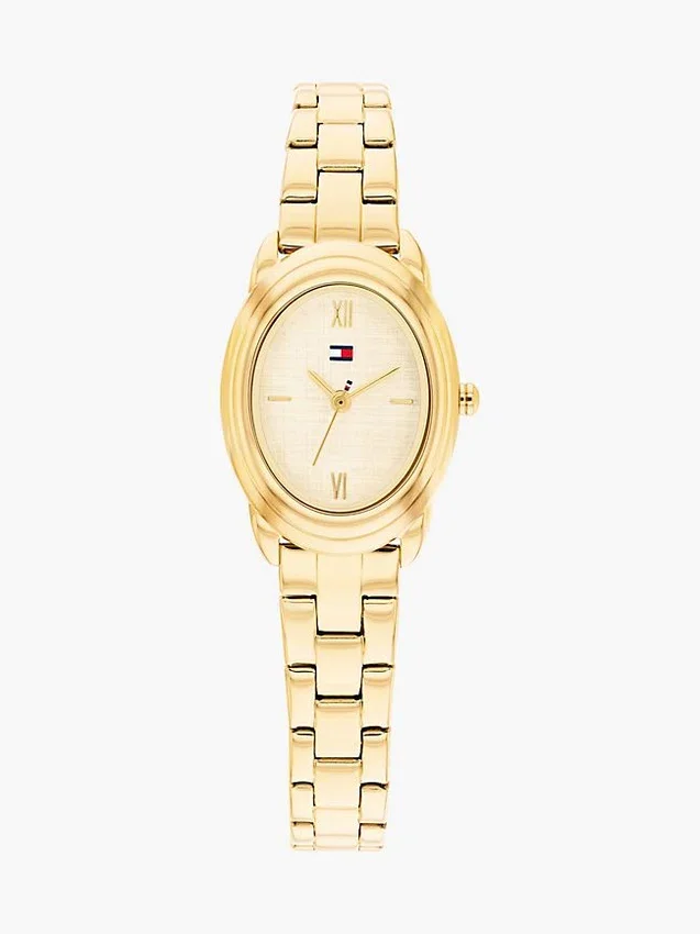 27MM Textured Oval Dial Dress Watch 27MM Textured Oval Dial Dress Watch
