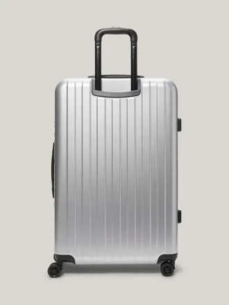 28″ Striped Hardcase Spinner Luggage