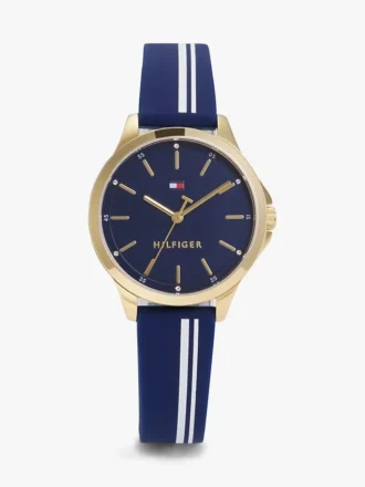 34MM Signature Stripe Strap Watch