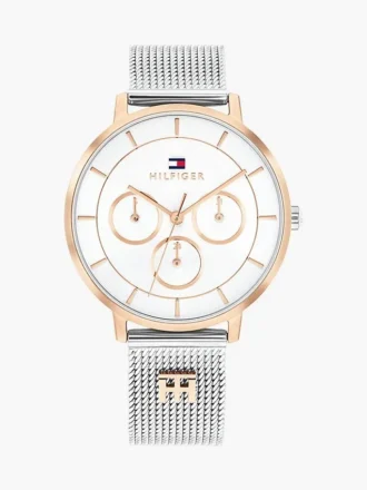 36MM Monogram Accent Mesh Watch