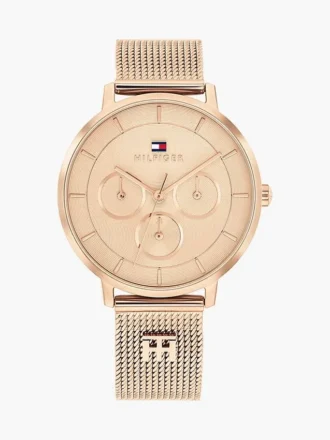 36MM Monogram Accent Mesh Watch