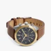 40MM Leather Strap Chronograph Watch 40MM Leather Strap Chronograph Watch
