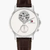 40MM Leather Strap Dress Watch