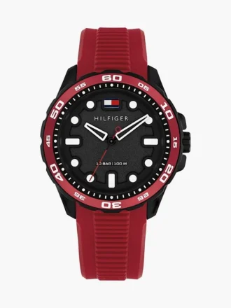 42MM Silicone Strap Sport Watch