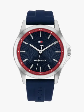 43MM Silicone Strap Sport Watch