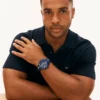46MM Sport Watch with Silicone Strap