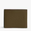 Allover Flag Logo Leather Bifold Wallet Allover Flag Logo Leather Bifold Wallet