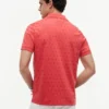 Allover Flag Print Interlock Polo Allover Flag Print Interlock Polo