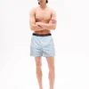 Allover Flag Print Woven Boxer
