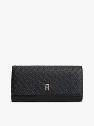 Allover Monogram Large Flap Wallet