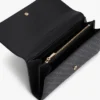 Allover Monogram Large Flap Wallet