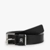 Allover Monogram Leather Belt Allover Monogram Leather Belt