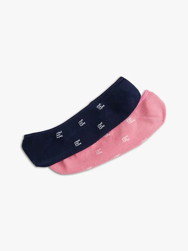 Allover Monogram No-Show Sock 2-Pack Allover Monogram No-Show Sock 2-Pack