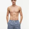 Allover Scrip Monogram 5″ Swim Trunk