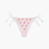 Allover Script Monogram Bikini Bottom