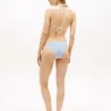 Allover Script Monogram Bikini Top