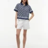 Allover Script Monogram Voile Shirt