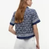 Allover Script Monogram Voile Shirt
