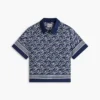 Allover Script Monogram Voile Shirt