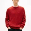 Alpaca Wool-Blend Crewneck Sweater Alpaca Wool-Blend Crewneck Sweater