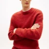 Alpaca Wool-Blend Crewneck Sweater Alpaca Wool-Blend Crewneck Sweater