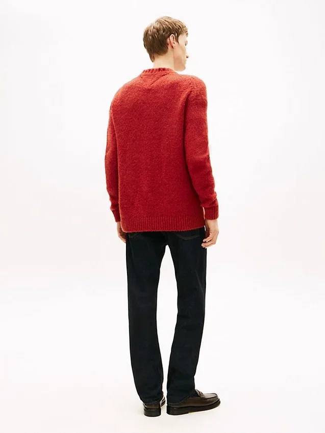 Alpaca Wool-Blend Crewneck Sweater Alpaca Wool-Blend Crewneck Sweater