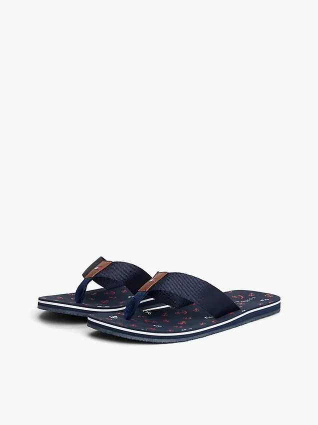 Anchor Print Flip-Flop Anchor Print Flip-Flop