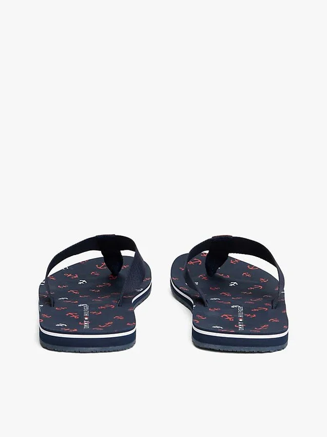 Anchor Print Flip-Flop Anchor Print Flip-Flop