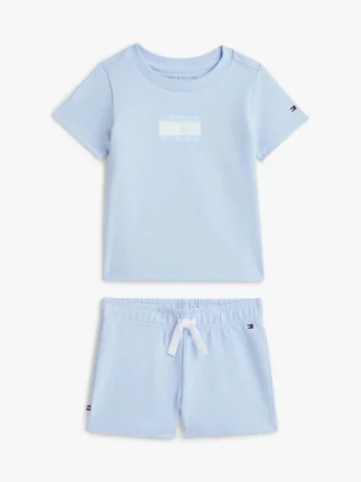 Babies’ Flag Logo T-Shirt & Short Set