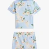 Babies’ Floral Print Polo & Short Set