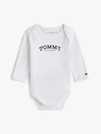 Babies’ Long-Sleeve Monotype Logo Onesie