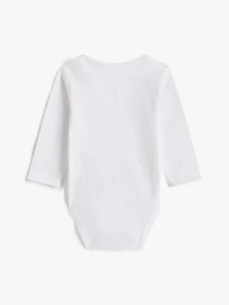 Babies’ Long-Sleeve Monotype Logo Onesie