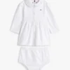 Babies’ Long-Sleeve Stretch Polo Dress