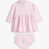 Babies’ Long-Sleeve Stretch Polo Dress Babies’ Long-Sleeve Stretch Polo Dress