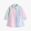 Babies’ Mixed Stripe Stretch Shirtdress