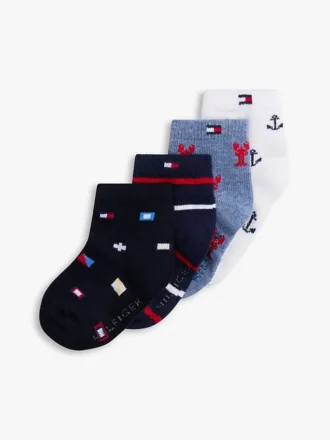 Babies’ Nautical Sock 3-Pack
