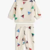 Babies’ Sailing Flag Top & Pant Set