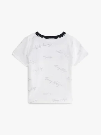 Babies’ Signature Flag Stripe Logo T-Shirt