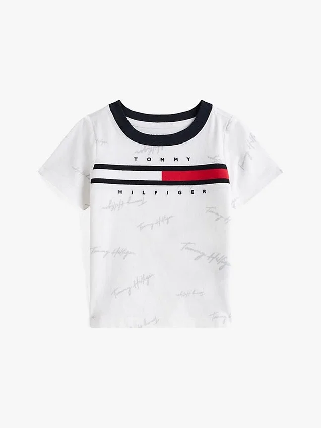 Babies’ Signature Flag Stripe Logo T-Shirt Babies’ Signature Flag Stripe Logo T-Shirt