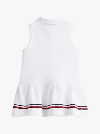 Babies’ Sleeveless Stretch Polo Dress