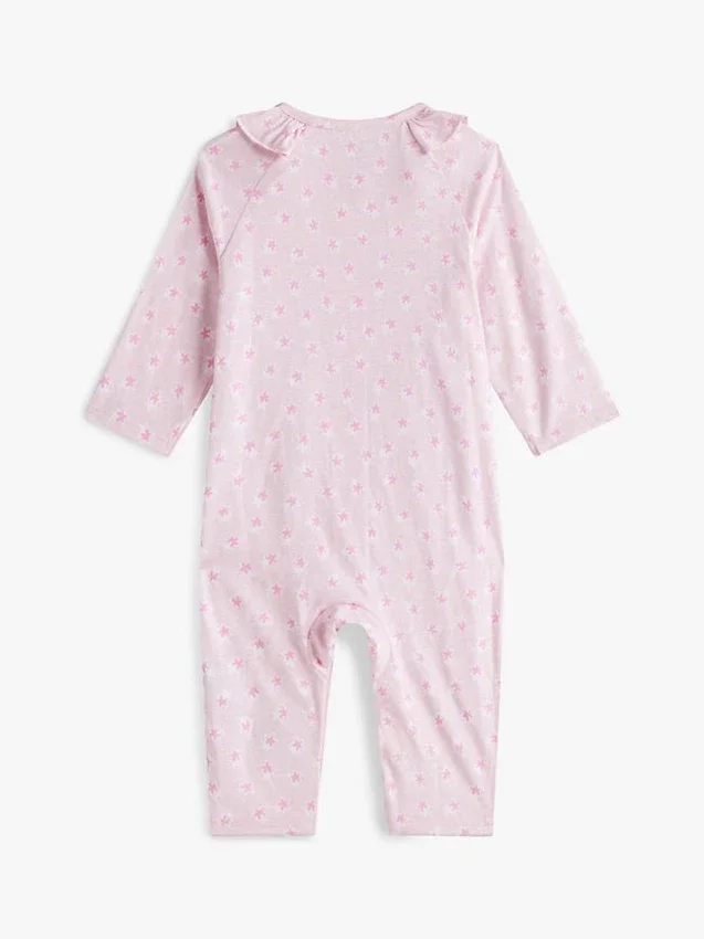 Babies’ Star Ruffle Coverall Babies’ Star Ruffle Coverall