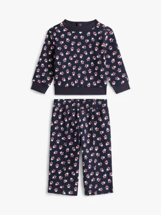 Babies’ Star Top & Wide Leg Pant Set