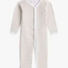 Babies’ Stripe Ribbed Footie Coverall