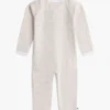 Babies’ Stripe Ribbed Footie Coverall