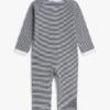 Babies’ Stripe Ribbed Footie Coverall
