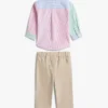 Babies’ Stripe Shirt and Pant Set Babies’ Stripe Shirt and Pant Set