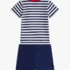 Babies’ Striped T-Shirt & Short Set